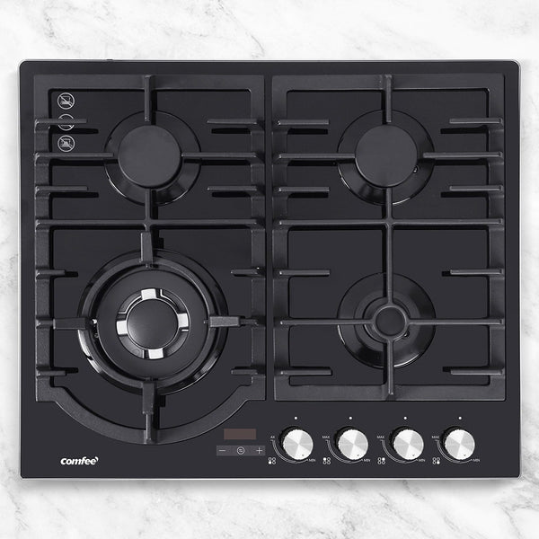 Comfee 60cm Gas Cooktop Stove 4 Burner Cooker